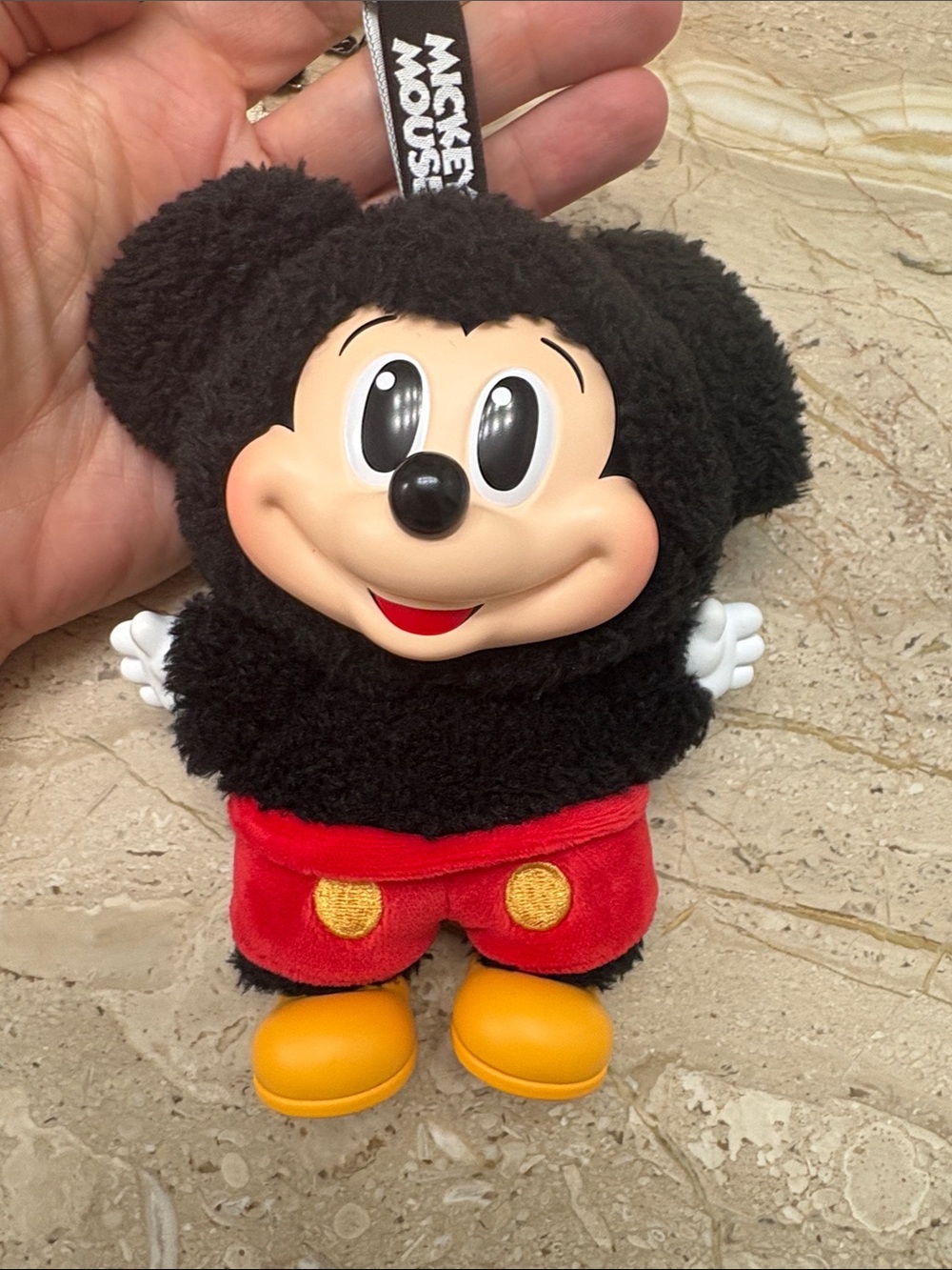 Trending Pop Mart Mickey Mouse plush keychain